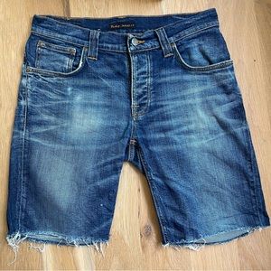 NUDIE JEAN CO. - Grim Tim Cut-off shorts (32)